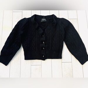 The Kooples Luxe Paris Elegant Black Knitwear